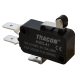 Helyzetkapcsoló, mikro, karos-görgős 1×CO 10(3)A/230V, 15mm, 6,3x0,8 mm, IP00