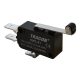 Helyzetkapcsoló, mikro, karos-görgős 1×CO 10(3)A/230V, 28mm, 6,3x0,8 mm, IP00