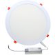 Beépíthető LED mélysugárzó, kerek, fehér 230 VAC 50Hz, 21 W, 2155 lm, D=300 mm, 2700 K, IP40, EEI=F