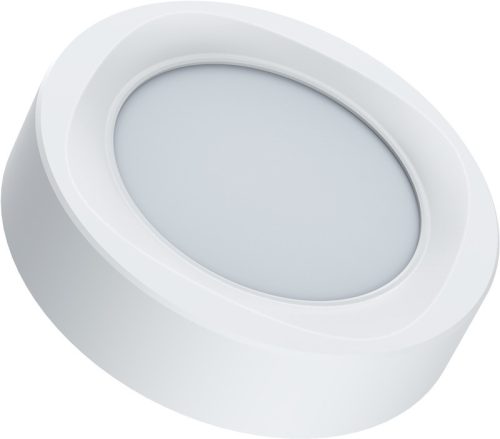 Falon kívüli LED mélysugárzó,kerek, SAMSUNG chippel 230 VAC, 6W, 480lm, D=120×120 mm, 4000 K, IP20, EEI=G