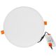 Védett, beépíthető LED mélysugárzó, kerek 230 VAC, 28 W, 4000 K, 2250 lm, IP66, EEI=G