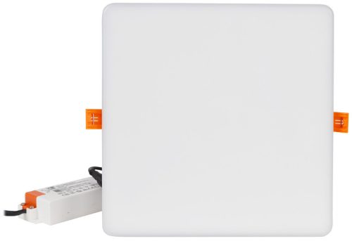 Védett, beépíthető LED mélysugárzó, négyzetes 230 VAC, 10 W, 4000 K, 920 lm, IP66, EEI=F