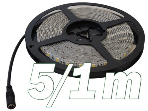 Led szalag kültéri 30xSMD5050/m hideg fehér 7,2W/m