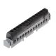 Elosztókapocs fekete 13P csavaros 12csatl./16mm2 1csatl./25mm2 kalapsínre Lexic LEGRAND