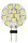 Led fényforrás 2W 12VAC/DC természetes fehér