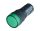 LED-es jelzőlámpa, zöld 400V AC, d=16mm
