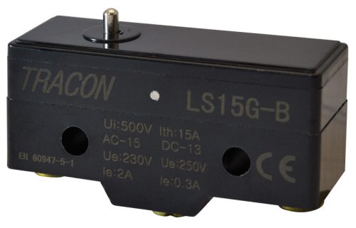 Helyzetkapcsoló, ütközős 1×CO, 2A/230V AC, IP00