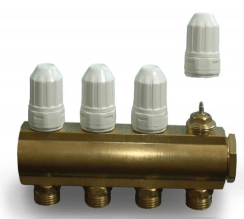 COMPUTHERM MF01 1"-os beépített szelepes 4 leágazásos gyűjtő