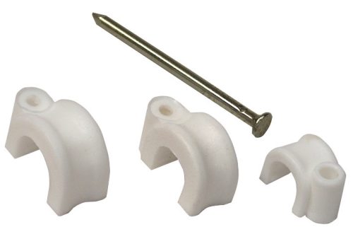 Kábelszorító bilincs, szeggel (20db) 9mm