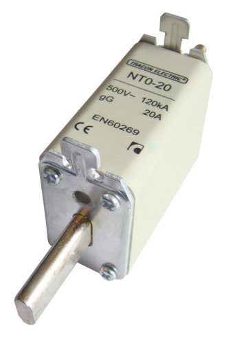 Késes biztosító 500V AC, 10A, 0, 120kA, gG