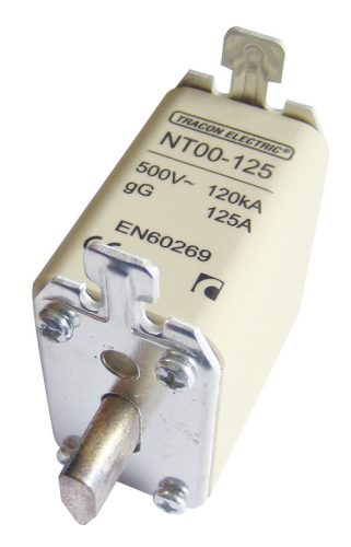 Késes biztosító 500V AC, 40A, 00, 120kA, gG