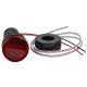 Árammérő, LED jelzőfény, piros 1-100A, Um=230VAC, d=22mm
