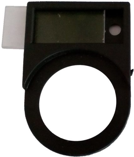 Felirati tábla (oldalról csúsztatható) 25×10mm; ABS