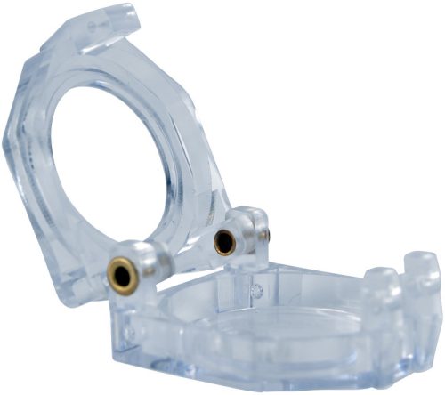 Plombálható sapka D=30mm/d=22mm; h=20mm; POLYCARBONATE
