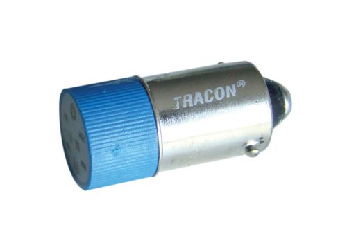 LED-es jelzőizzó, kék 230V
