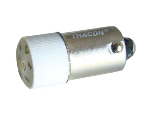 LED-es jelzőizzó, fehér 230V