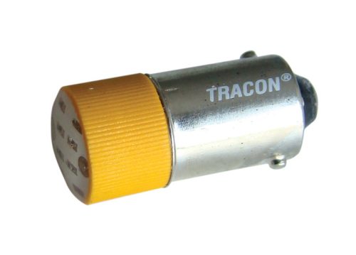 LED-es jelzőizzó, sárga 230V
