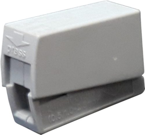 Csillárkapocs In: 1-2,5mm2; Out: 0,5-2,5mm2, 24A, 400VAC, 2P