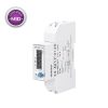 Digitális fogyasztásmérő 1 fázisú 100A, RS485, 230V, IP51, 1 modul MID hiteles