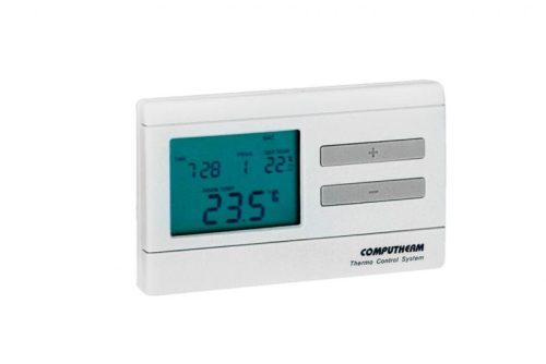 Szobatermosztát programozható digitális COMPUTHERM Q7 fehér