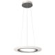 Adrienne led függeszték 15W ezüst