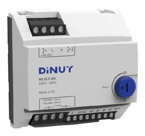 Fényerő-szabályzó modul, 1-10V, DIN sínre, 5 modulos 230 VAC, 50 Hz, max. 16 A