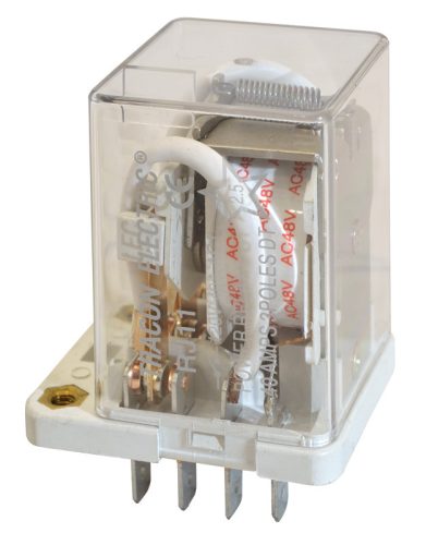 Nagyteljesítményű relé 12V DC / 3×CO (30A, 230V AC / 28V DC)