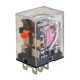 Miniatűr teljesítmény relé 12V DC / 2×CO (10A, 230V AC / 28V DC)