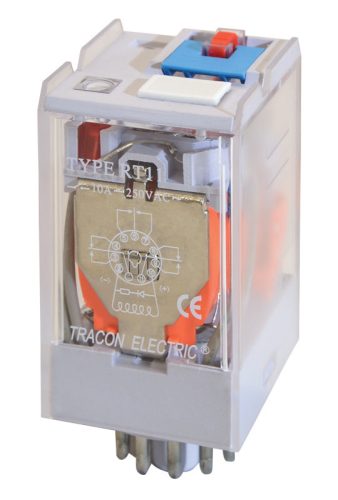 Ipari teljesítmény relé 48V DC / 3×CO (10A, 230V AC / 28V DC)
