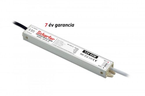 Scharfer led tápegység 24 VDC, 45 W, IP67