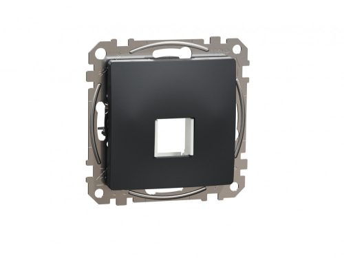 ÚJ SEDNA 1xRJ45 adapter, Keystone betétekhez, antracit