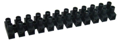 Sorozatkapocs H-profil 2,5mm2 fekete