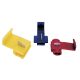 Késes leágaztató (PVC), ónozott elektrolitréz, sárga 4-6mm2, 50VDC, max. 50 A