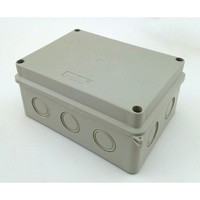 Kötődoboz 200x155x80 sima falú, halogénmentes IP65