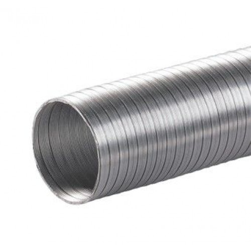 Alumínium csatorna csőventilátorhoz, elszívóhoz 1 m/100mm