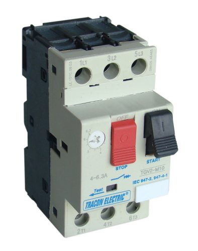 Kézi müködtetésű motorvédő kapcsoló 2,5-4A, 1,5kW