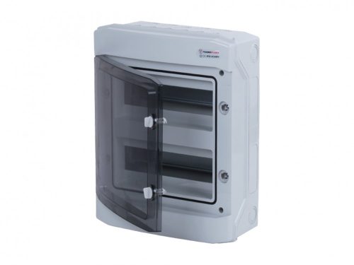 Lakáselosztó falon kívüli 1000V DC 2x12 modul IP65 D sorozat Tehnoplast