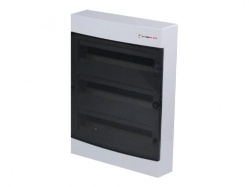 Lakáselosztó falon kívüli 3x18 modul IP40 C sorozat Tehnoplast