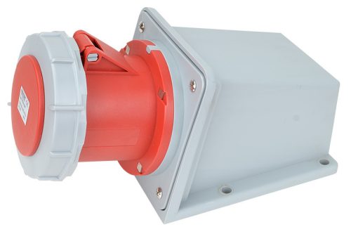 Felületre szerelhető ipari csatlakozóaljzat 125A, 400V, 3P+E, 6h, IP67