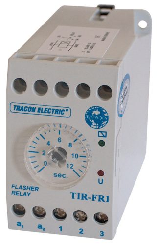 Ütemadó 250V AC, 0,5s / 0-12s, 5A/250V AC, 10A/24V AC/DC