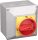 Tokozott főkapcsoló, lakatolható, BE-KI 400V, 50Hz, 32A, 4P, 11kW, 64×64mm, IP44