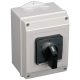 Tokozott közvetlen Y-D motorkapcsoló 400V, 50Hz, 20A, 5,5kW, 48×48mm, IP65