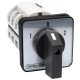 Közvetlen irányváltó motorkapcsoló, 1-0-2 400V, 50Hz, 32A, 11kW, 64×64mm,