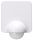 Mozgásérzékelő, infra, fali, lapos, fehér 230V, 50 Hz, 360°, 2-10 m, 10 s-15 min, 3-2000lux, IP65