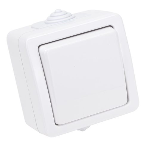Falon kívüli váltókapcsoló 10AX/250VAC, IP54, (106)