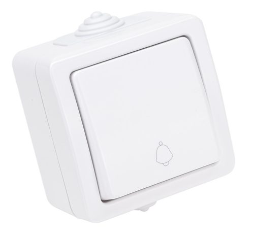Falon kívüli csengőnyomó 10AX/250VAC, IP54, (N101)