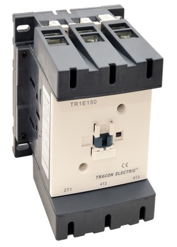 Nagyáramú kontaktor 660V, 50Hz, 115A, 55kW, 24V AC, 3×NO