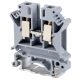 Fázisvezető ipari sorozatkapocs, csavaros, sínre, szürke 0,2-6mm2, 800VAC, 57A