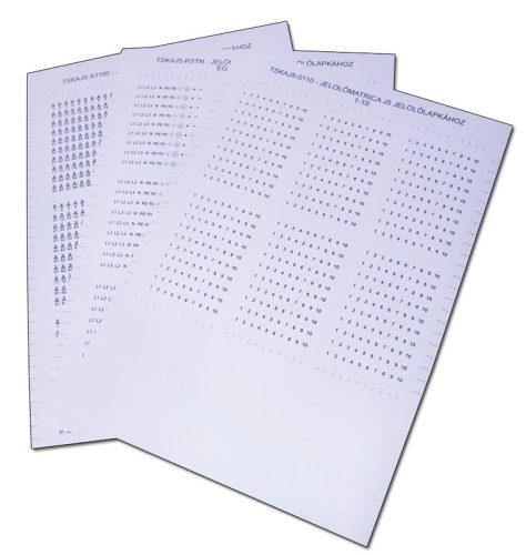 Jelölőmatrica J10 jelölőlapkához (1db A4-es ív) 28×(41-42-43-44-45-46-47-48-49-50)