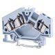 Fázisvezető ipari sorozatkapocs, rugós, sínre, szürke 800V 32A 0.08-4 mm2 3P